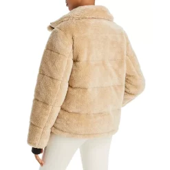 Promo ❤️ AQUA Lilly Sherpa Puffer Jacket - 100% Exclusive Biscotti 🧨 -AQUA Elegant shop unnamed file 514