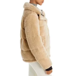 Promo ❤️ AQUA Lilly Sherpa Puffer Jacket - 100% Exclusive Biscotti 🧨 -AQUA Elegant shop unnamed file 515