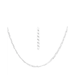 Best reviews of ⌛ AQUA Figaro Link Collar Necklace, 18"-20" - 100% Exclusive Sterling Silver ⌛ -AQUA Elegant shop unnamed file 5153