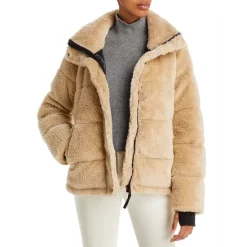 Promo ❤️ AQUA Lilly Sherpa Puffer Jacket - 100% Exclusive Biscotti 🧨 -AQUA Elegant shop unnamed file 516