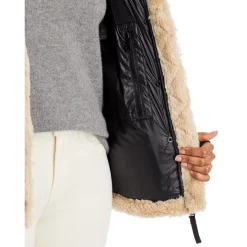 Promo ❤️ AQUA Lilly Sherpa Puffer Jacket - 100% Exclusive Biscotti 🧨 -AQUA Elegant shop unnamed file 517