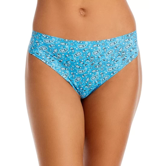 Cheap ⌛ AQUA Printed Thong - 100% Exclusive Fuschia Rose Toile ⭐ 3 Cheap ⌛ AQUA Printed Thong - 100% Exclusive Fuschia Rose Toile ⭐ - Image 3