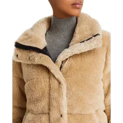 Promo ❤️ AQUA Lilly Sherpa Puffer Jacket - 100% Exclusive Biscotti 🧨 -AQUA Elegant shop unnamed file 518