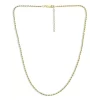 Wholesale ⭐ AQUA Rope Chain Strand Necklace, 18"-20" - 100% Exclusive Gold ⭐