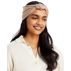 Budget ⌛ AQUA Knotted Headband - 100% Exclusive Oatmeal 😀