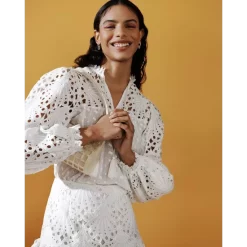 Promo ⌛ AQUA Lace Tassel Top - 100% Exclusive White 🔥 -AQUA Elegant shop unnamed file 5217