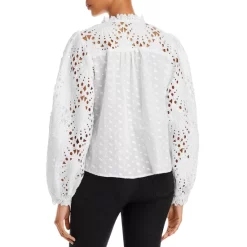 Promo ⌛ AQUA Lace Tassel Top - 100% Exclusive White 🔥 -AQUA Elegant shop unnamed file 5219