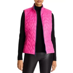 Brand new ✨ AQUA Reversible Heart Quilted Vest - 100% Exclusive Hot Pink 😀