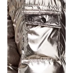 Deals 🎉 AQUA Metallic Ella Down Puffer Jacket - 100% Exclusive Champagne 🥰 -AQUA Elegant shop unnamed file 564