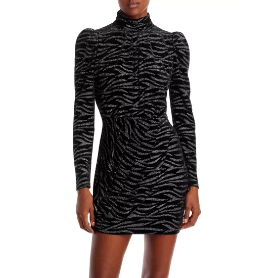 Best reviews of ๐คฉ AQUA Metallic Animal Print Velvet Mini Dress - 100% Exclusive Black ๐ 1 Best reviews of ๐คฉ AQUA Metallic Animal Print Velvet Mini Dress - 100% Exclusive Black ๐
