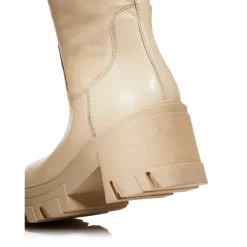 Brand new 😀 AQUA Women's Goal Platform 🔥 Boots - 100% Exclusive Black Leather ❤️ -AQUA Elegant shop unnamed file 615