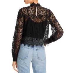 Wholesale 🧨 AQUA Lace Crop Top - 100% Exclusive Black ⭐ -AQUA Elegant shop unnamed file 627