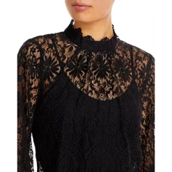 Wholesale 🧨 AQUA Lace Crop Top - 100% Exclusive Black ⭐ -AQUA Elegant shop unnamed file 628