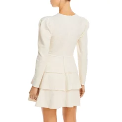 Best reviews of 🌟 AQUA Puff Sleeve Ruffle Bottom 👏 Dress - 100% Exclusive Ivory ✔️ -AQUA Elegant shop unnamed file 631