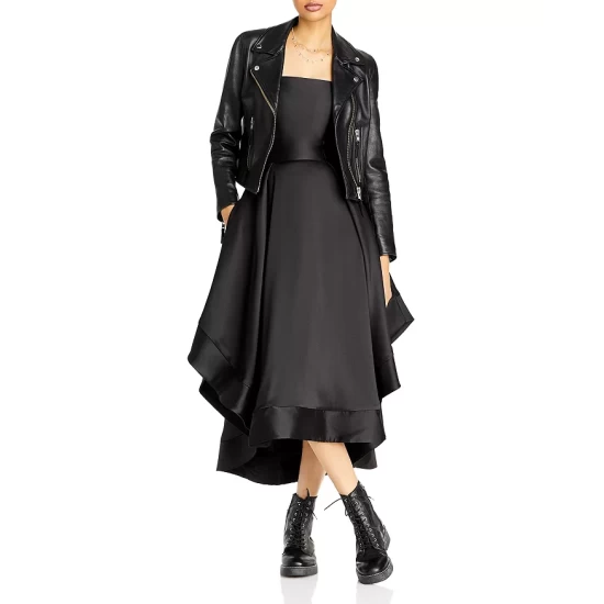 Cheapest โจ AQUA Mikado Strapless Midi Gown - 100% Exclusive Black ๐ 3 Cheapest โจ AQUA Mikado Strapless Midi Gown - 100% Exclusive Black ๐ - Image 3