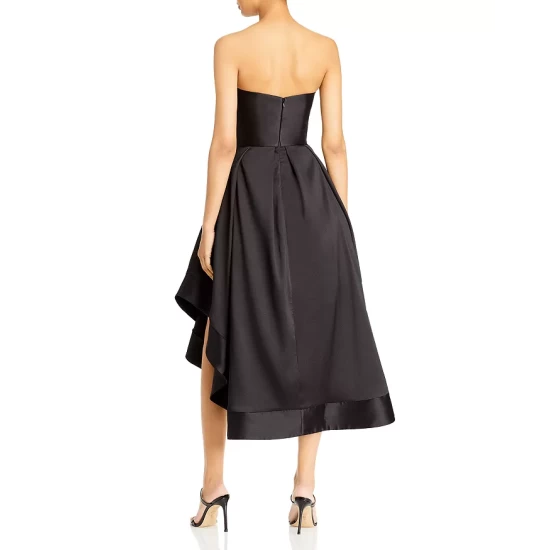 Cheapest โจ AQUA Mikado Strapless Midi Gown - 100% Exclusive Black ๐ 4 Cheapest โจ AQUA Mikado Strapless Midi Gown - 100% Exclusive Black ๐ - Image 4