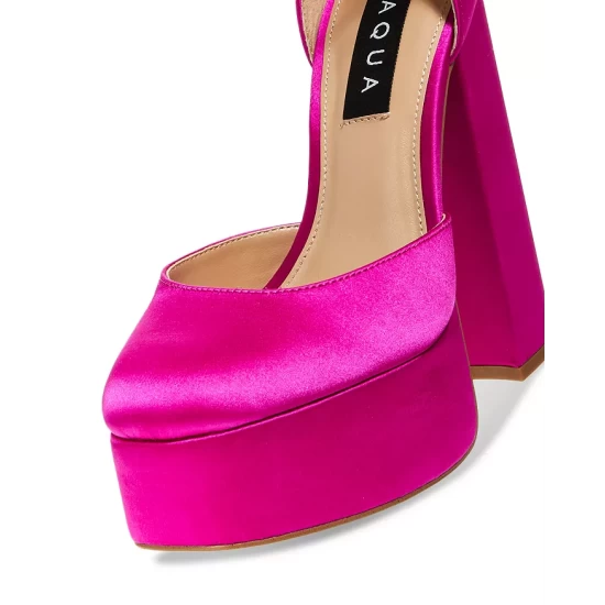 Cheapest 🌟 AQUA Women's Lisa Ankle Strap Platform Sandals - 100% Exclusive Fuschia 🛒 5 Cheapest 🌟 AQUA Women's Lisa Ankle Strap Platform Sandals - 100% Exclusive Fuschia 🛒 - Image 5