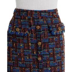 Outlet ❤️ AQUA Tweed Mini 🛒 Skirt - 100% Exclusive Black Multi ❤️ 12 Outlet ❤️ AQUA Tweed Mini 🛒 Skirt - 100% Exclusive Black Multi ❤️ -AQUA Elegant shop unnamed file 656