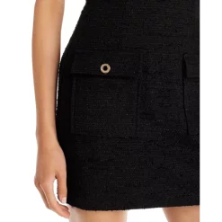 New 👍 AQUA Strapless Mini Dress - 100% Exclusive Black/gold 👏 -AQUA Elegant shop unnamed file 666