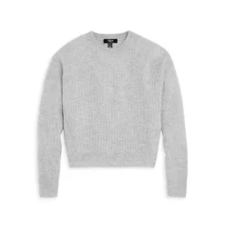 AQUA Elegant shop 31 Discount โจ AQUA โ Girls' Solid Cashmere Sweater, Big Kid - 100% Exclusive Heather Gray ๐