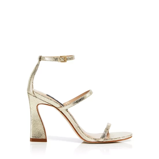 Outlet 😍 AQUA Women's Jenni Strap High Heel Sandals - 100% Exclusive Black Nubuck ⭐ 2 Outlet 😍 AQUA Women's Jenni Strap High Heel Sandals - 100% Exclusive Black Nubuck ⭐ - Image 2