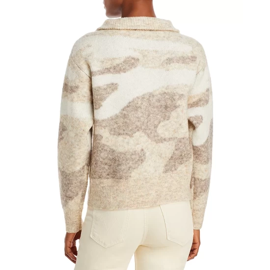 Best Sale ⌛ AQUA Camo Pattern Knit Sweater - 100% Exclusive Beach Mix Camo ✨ 2 Best Sale ⌛ AQUA Camo Pattern Knit Sweater - 100% Exclusive Beach Mix Camo ✨ - Image 2