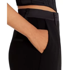 Budget ๐ AQUA Wide Leg Trousers - 100% Exclusive Black โ 12 Budget ๐ AQUA Wide Leg Trousers - 100% Exclusive Black โ -AQUA Elegant shop unnamed file 699