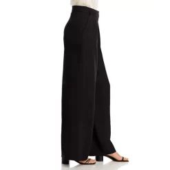 Best Pirce 😍 AQUA Wide Leg Trousers - 100% Exclusive Black ✔️ -AQUA Elegant shop unnamed file 752