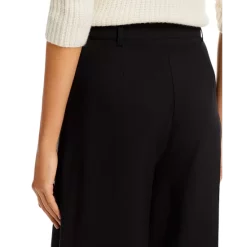 Best Pirce 😍 AQUA Wide Leg Trousers - 100% Exclusive Black ✔️ -AQUA Elegant shop unnamed file 753