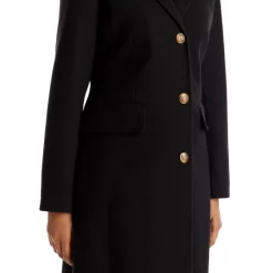 Cheapest ⌛ AQUA Notch Collar ✔️ Coat - 100% Exclusive Black ❤️ -AQUA Elegant shop unnamed file 763