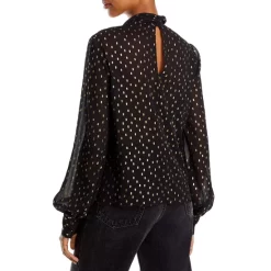 Discount ✔️ AQUA Metallic Clip Dot Blouse - 100% Exclusive Black/gold 🥰 6 Discount ✔️ AQUA Metallic Clip Dot Blouse - 100% Exclusive Black/gold 🥰 -AQUA Elegant shop unnamed file 795