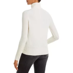 New 🥰 AQUA Cashmere Turtleneck Sweater - 100% Exclusive Black ⭐ -AQUA Elegant shop unnamed file 80