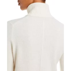 New 🥰 AQUA Cashmere Turtleneck Sweater - 100% Exclusive Black ⭐ -AQUA Elegant shop unnamed file 82