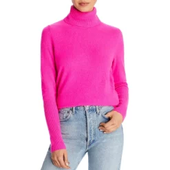 New 🥰 AQUA Cashmere Turtleneck Sweater - 100% Exclusive Black ⭐ -AQUA Elegant shop unnamed file 86
