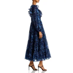 Brand new ❤️ AQUA Paisley Print Tiered Maxi ✨ Dress - 100% Exclusive Blue/black ✨ 9 Brand new ❤️ AQUA Paisley Print Tiered Maxi ✨ Dress - 100% Exclusive Blue/black ✨ -AQUA Elegant shop unnamed file 869