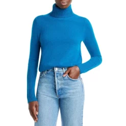 New 🥰 AQUA Cashmere Turtleneck Sweater - 100% Exclusive Black ⭐ -AQUA Elegant shop unnamed file 87