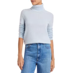 New 🥰 AQUA Cashmere Turtleneck Sweater - 100% Exclusive Black ⭐ -AQUA Elegant shop unnamed file 89