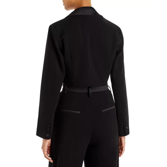 Best deal π AQUA Cropped Blazer - 100% Exclusive Black π 4 Best deal π AQUA Cropped Blazer - 100% Exclusive Black π - Image 4