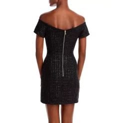 Wholesale 🤩 AQUA Metallic Boucle Off-the-Shoulder Mini Dress - 100% Exclusive Black 😍 9 Wholesale 🤩 AQUA Metallic Boucle Off-the-Shoulder Mini Dress - 100% Exclusive Black 😍 -AQUA Elegant shop unnamed file 916