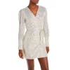 Best reviews of 🛒 AQUA Sequin Mini 💯 Dress - 100% Exclusive Silver ✨