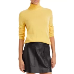 New 🥰 AQUA Cashmere Turtleneck Sweater - 100% Exclusive Black ⭐ -AQUA Elegant shop unnamed file 93