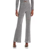 Best Sale 🎁 AQUA Sequined Metallic Flare Pants - 100% Exclusive Silver 🧨