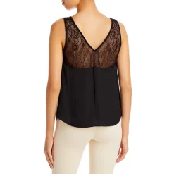 Flash Sale ⭐ AQUA Lace Inset Cami - 100% Exclusive Black ✔️ -AQUA Elegant shop unnamed file 991