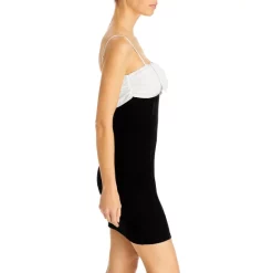 Budget ✨ AQUA Contrast Bow Velvet Mini 🥰 Dress - 100% Exclusive Black ✔️ 11 Budget ✨ AQUA Contrast Bow Velvet Mini 🥰 Dress - 100% Exclusive Black ✔️ -AQUA Elegant shop unnamed file 998