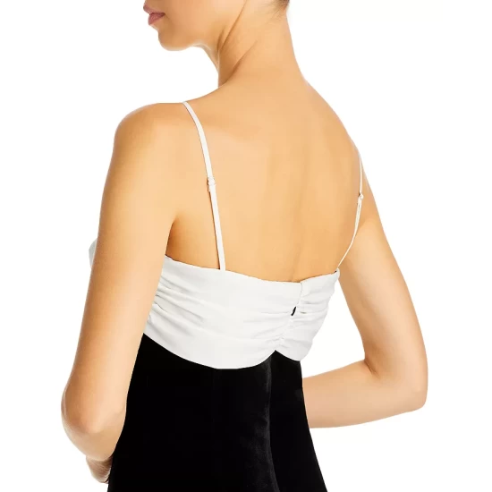 Budget ✨ AQUA Contrast Bow Velvet Mini 🥰 Dress - 100% Exclusive Black ✔️ 6 Budget ✨ AQUA Contrast Bow Velvet Mini 🥰 Dress - 100% Exclusive Black ✔️ - Image 6